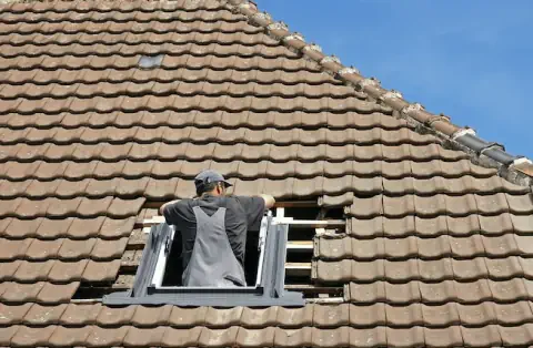 Pose de velux - Lédergues